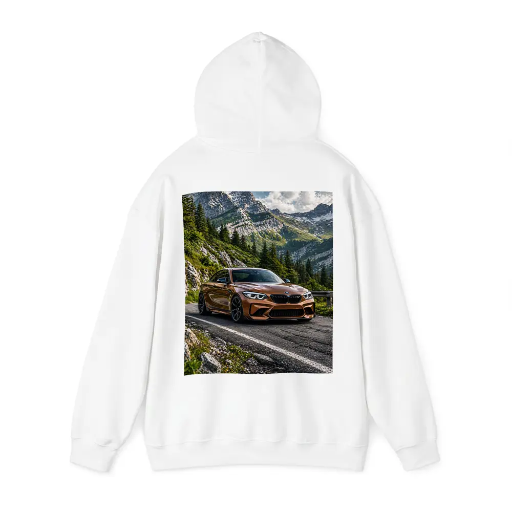 BMW M2 Bronze Coupe Mountain Road – Hoodies