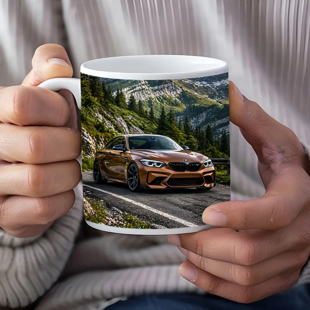 BMW M2 Bronze Coupe Mountain Road – Mugs