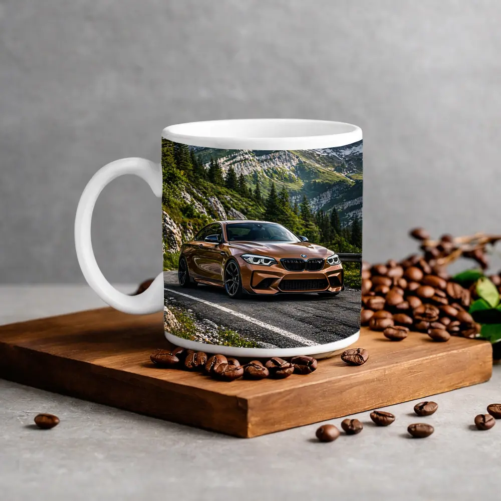 BMW M2 Bronze Coupe Mountain Road – Mugs