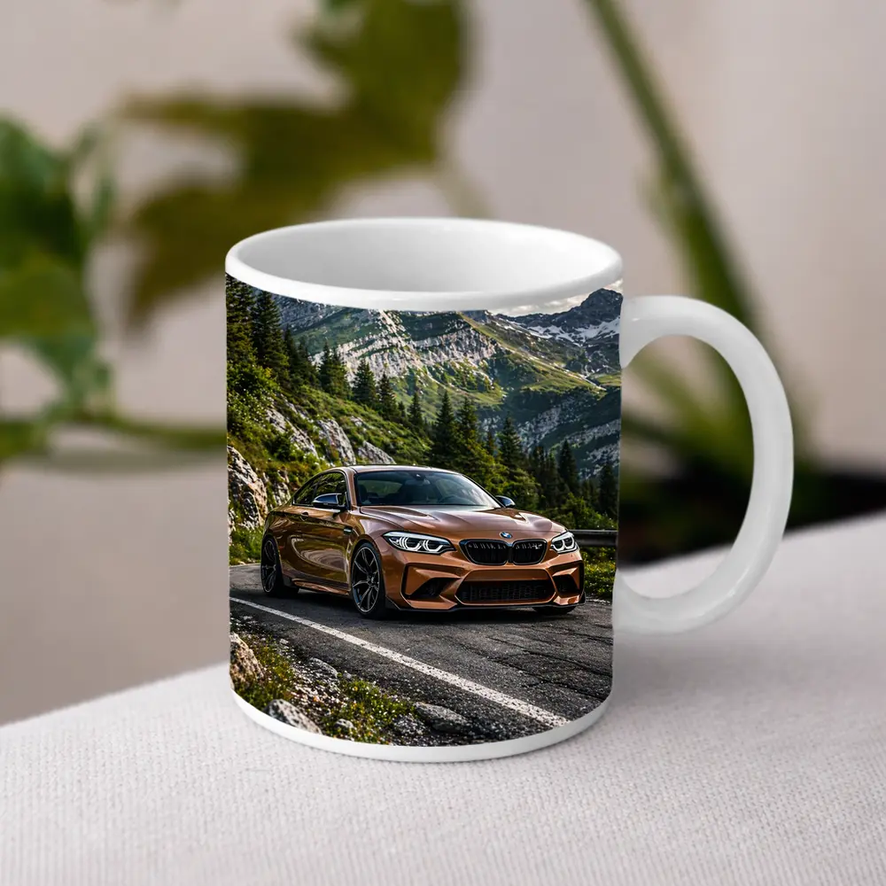 BMW M2 Bronze Coupe Mountain Road – Mugs