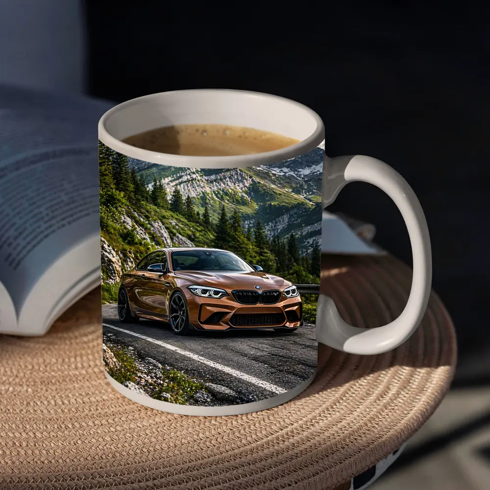 BMW M2 Bronze Coupe Mountain Road – Mugs