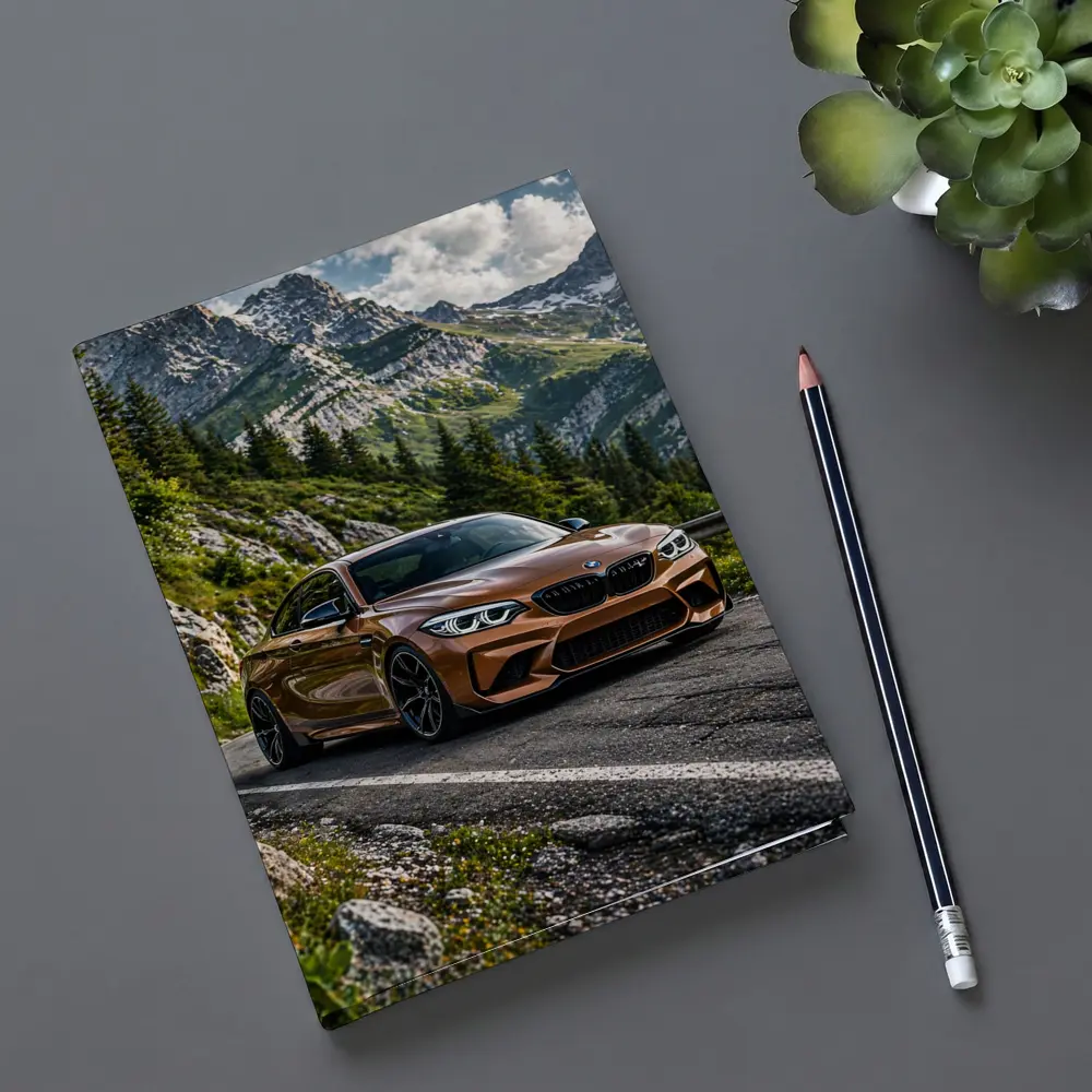 BMW M2 Bronze Coupe Mountain Road – Notebooks