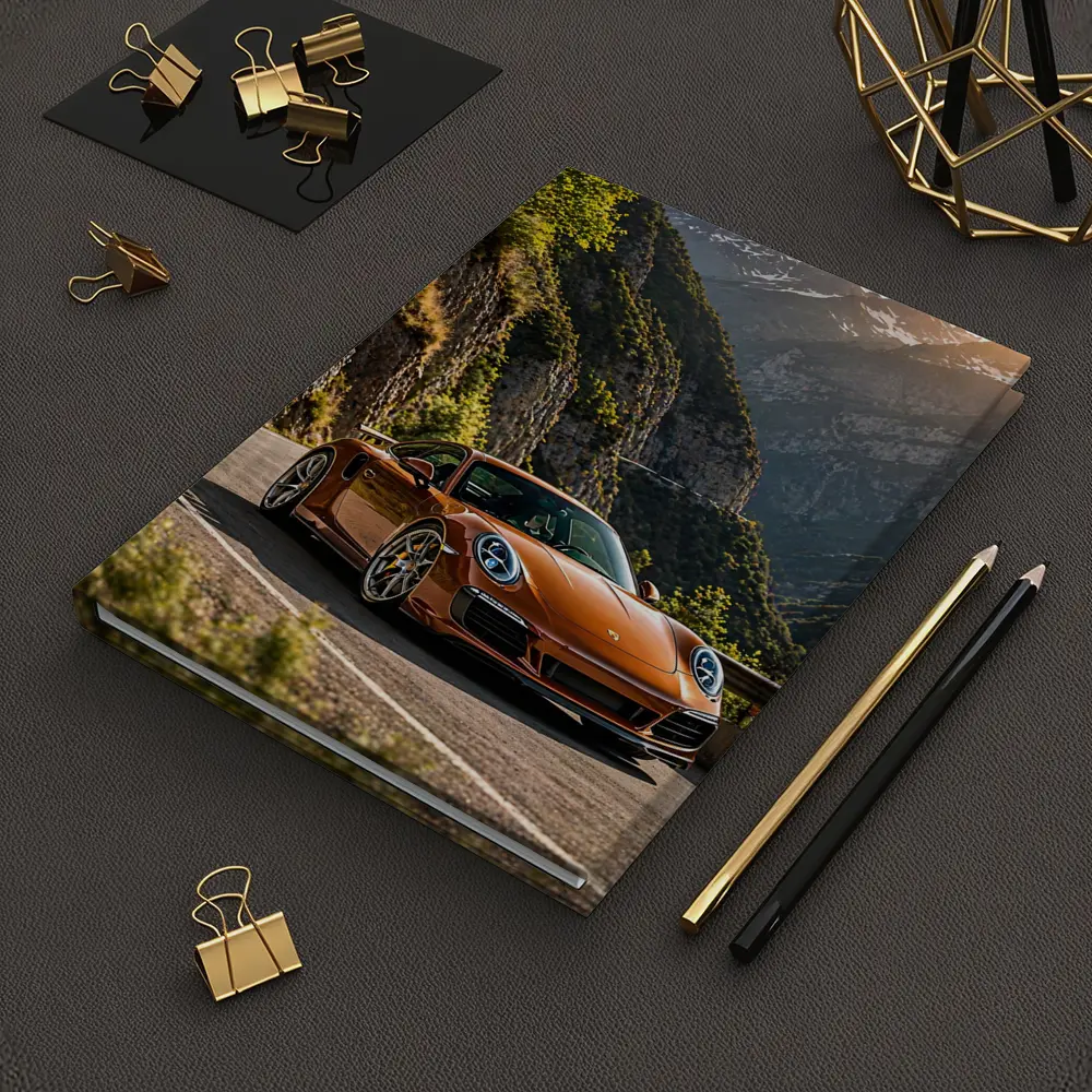 Porsche 911 Orange Mountain Road Drive – Notebooks
