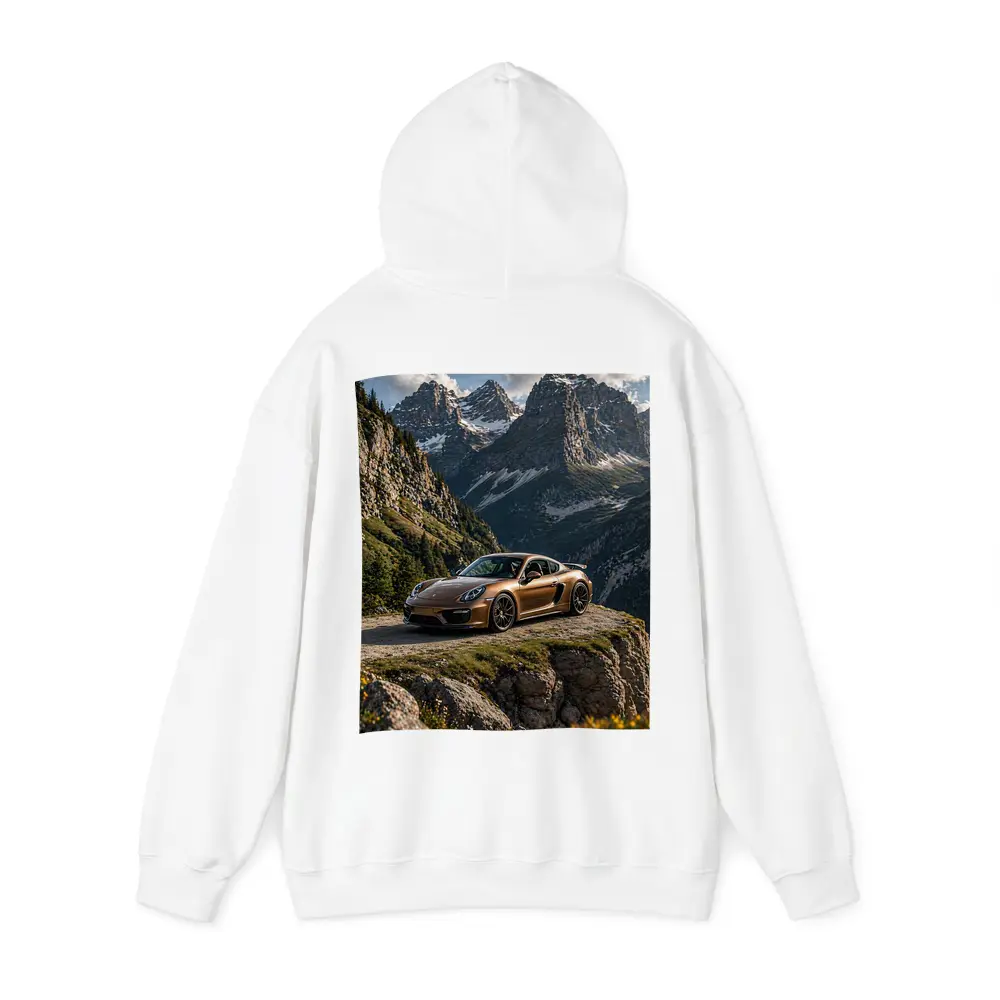 Porsche Cayman Bronze Mountain Road Drive – Hoodies