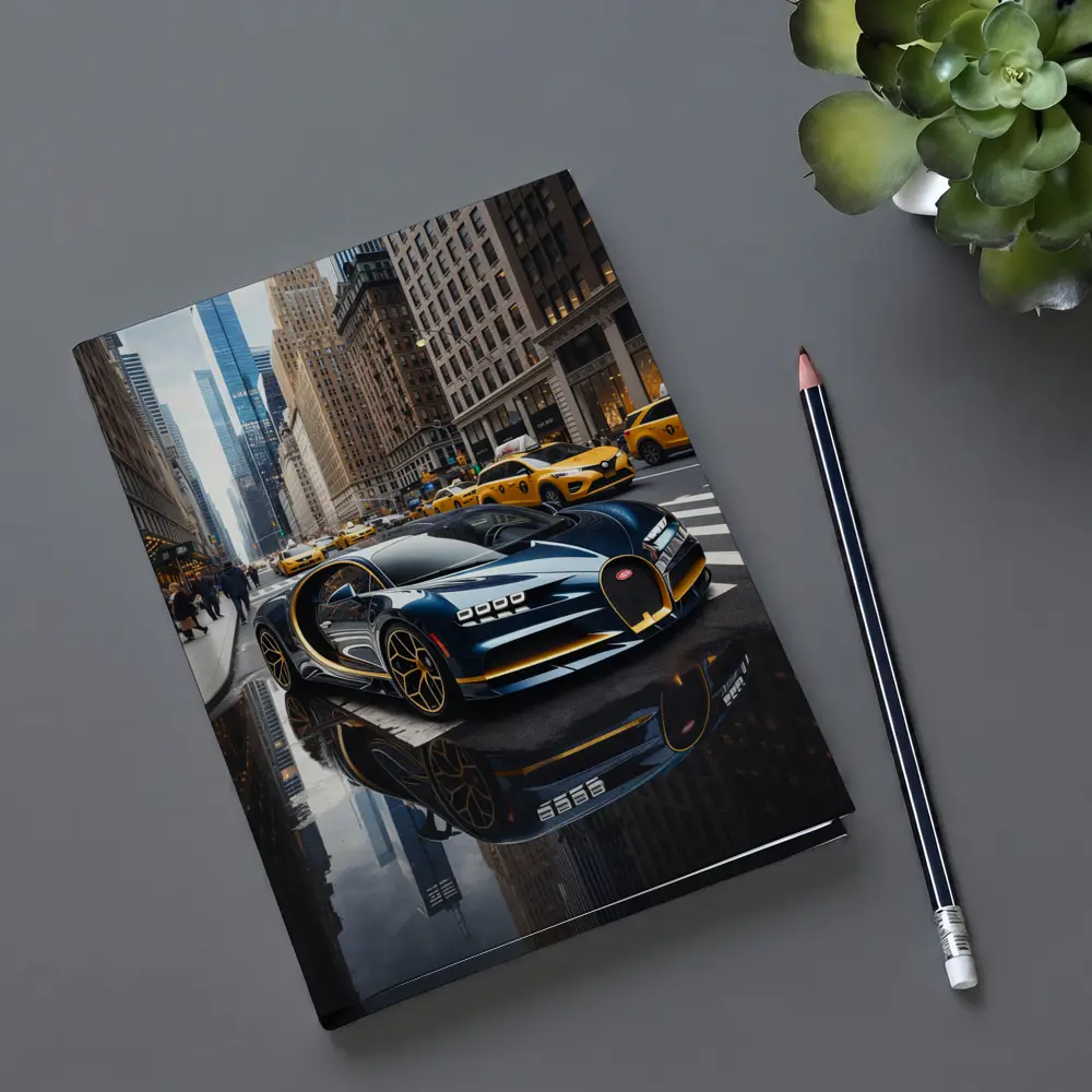 Bugatti Chiron Cruising Wet New York Streets – Notebooks