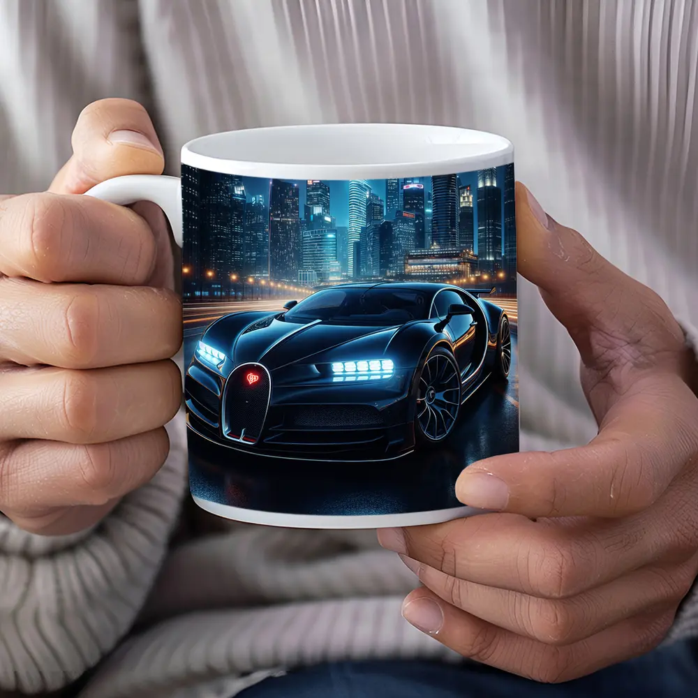Bugatti La Voiture Noire City Night – Mugs