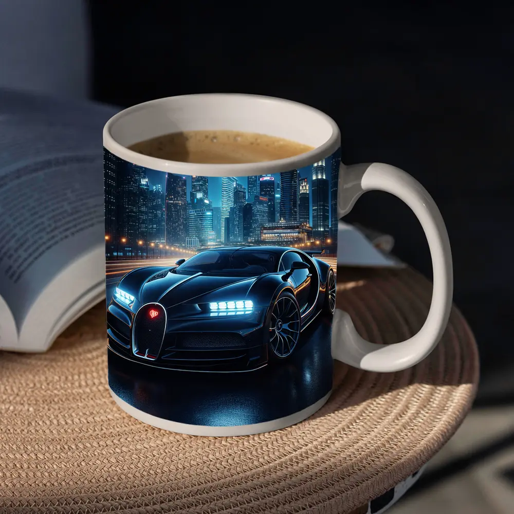 Bugatti La Voiture Noire City Night – Mugs