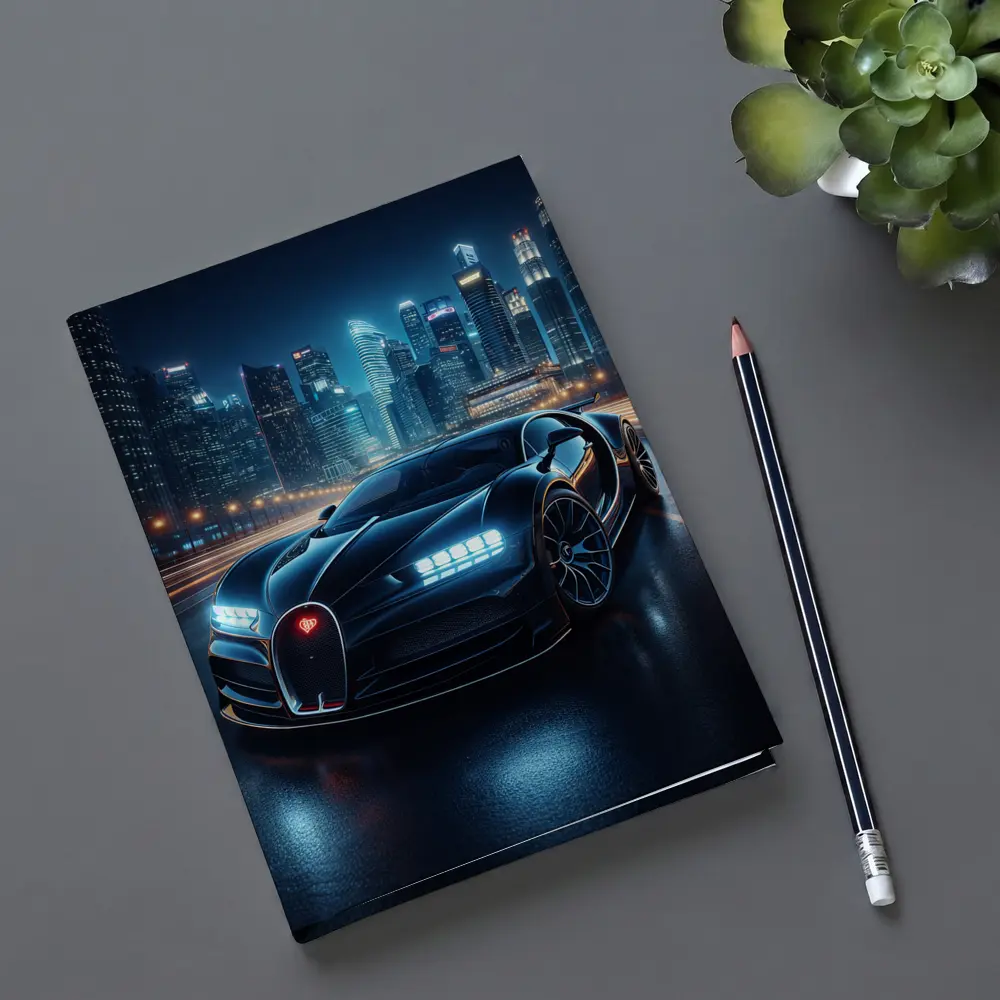 Bugatti La Voiture Noire City Night – Notebooks