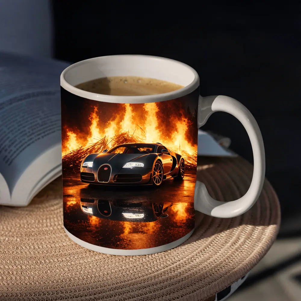Bugatti Veyron Engulfed in Dramatic Fire – Mugs