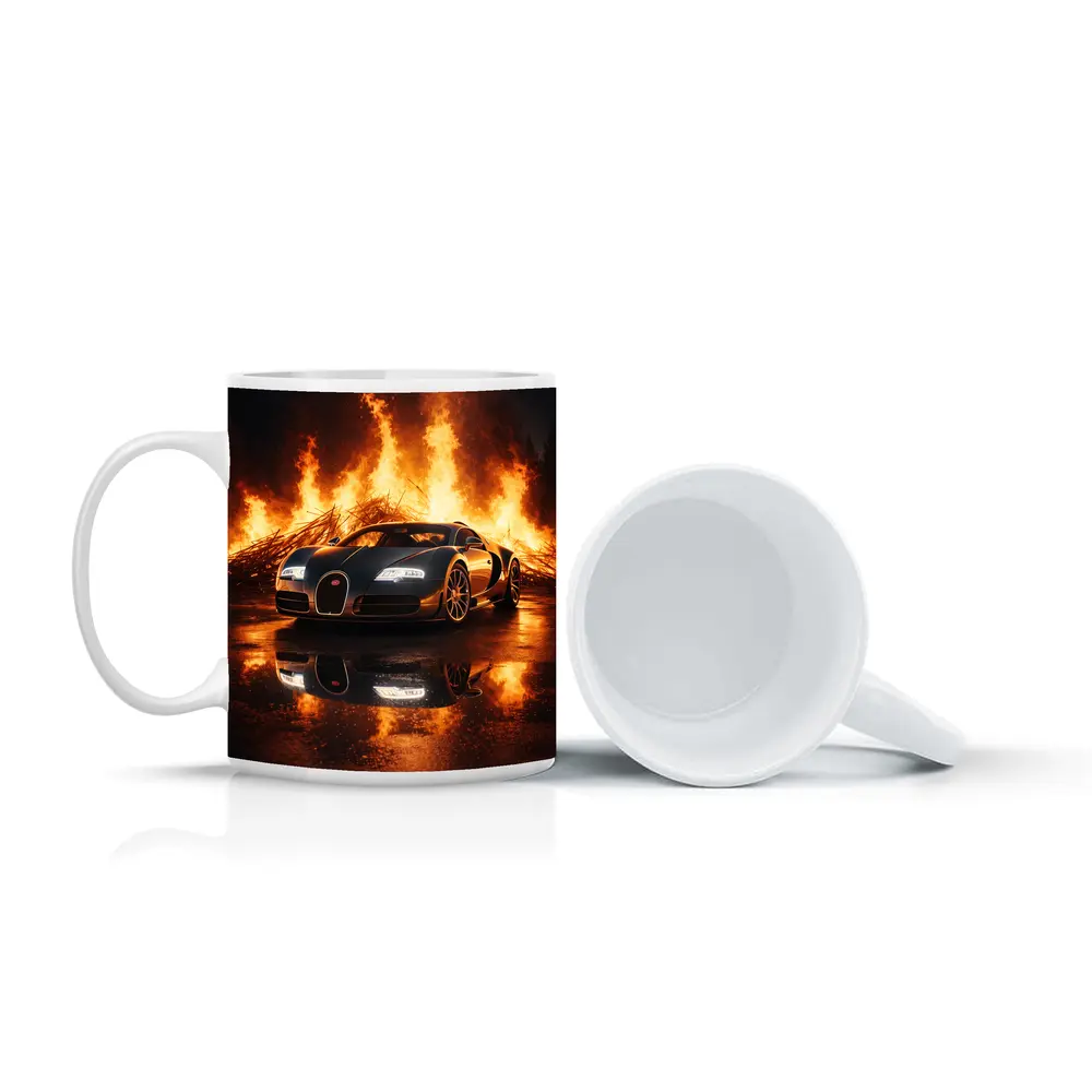 Bugatti Veyron Engulfed in Dramatic Fire – Mugs