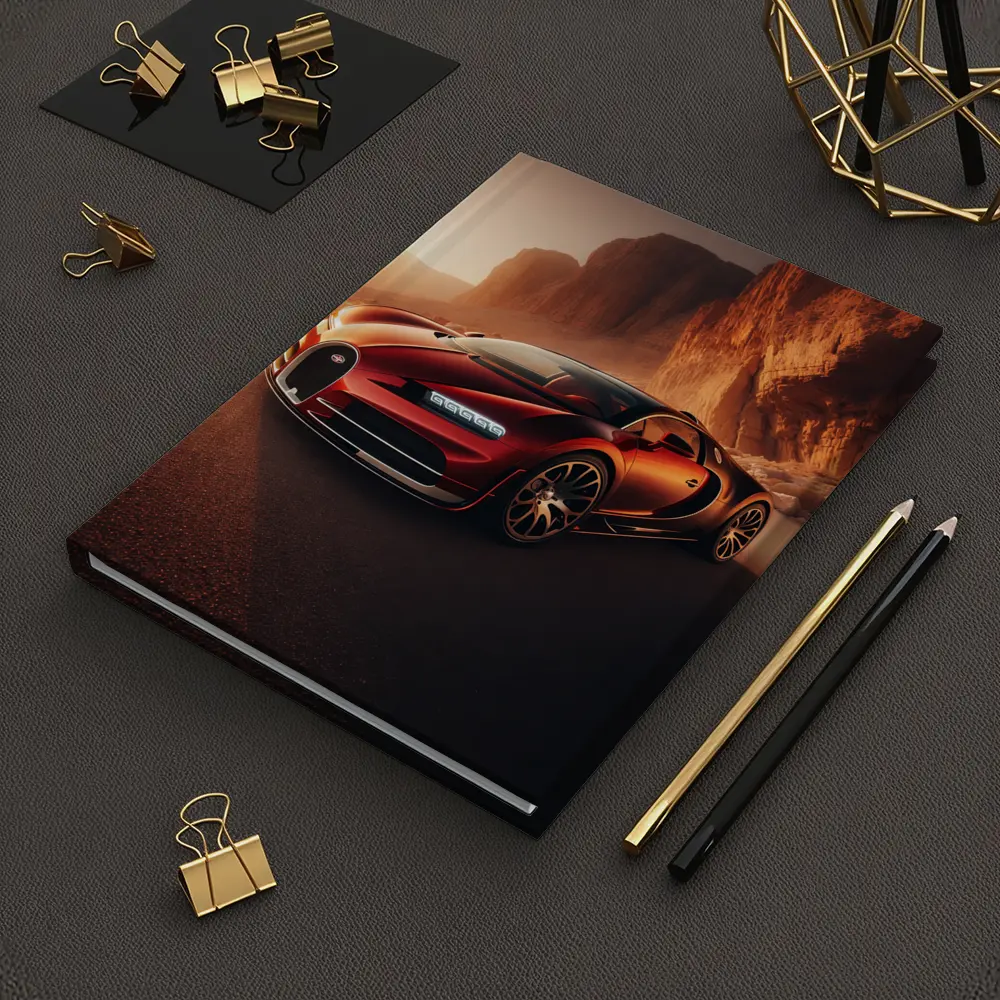 Bugatti Chiron Red Desert Canyon Drive – Notebooks