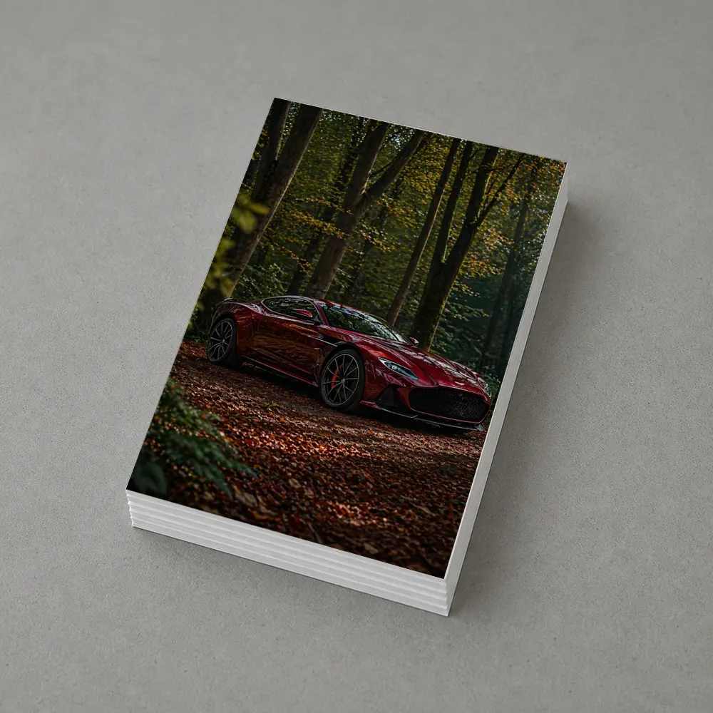 Aston Martin DBS Superleggera Red Forest – Postcards