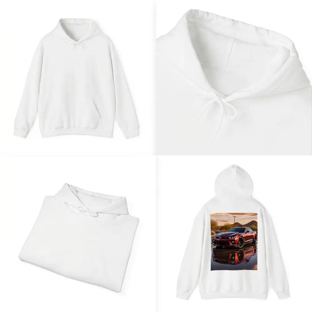 Chevrolet Camaro ZL1 Desert Sunset Reflection – Hoodies