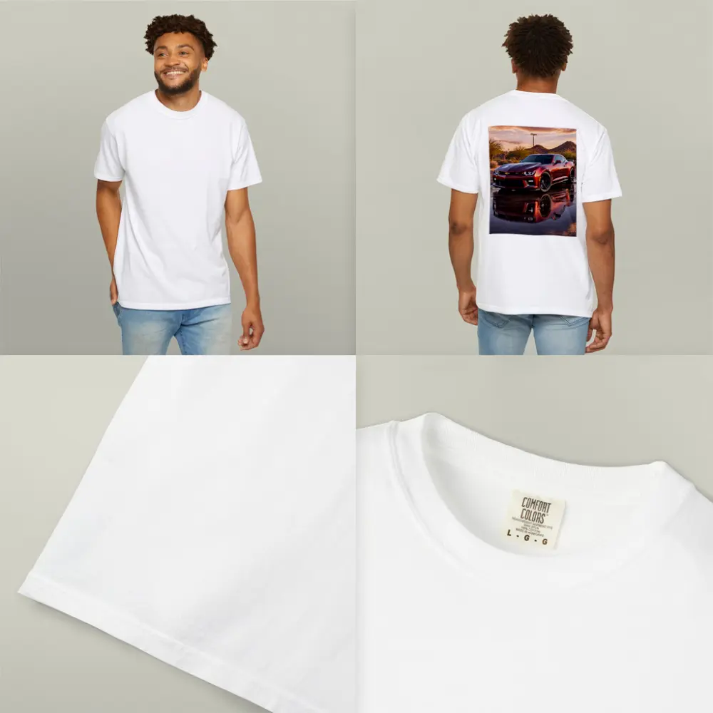 Chevrolet Camaro ZL1 Desert Sunset Reflection – T-Shirts
