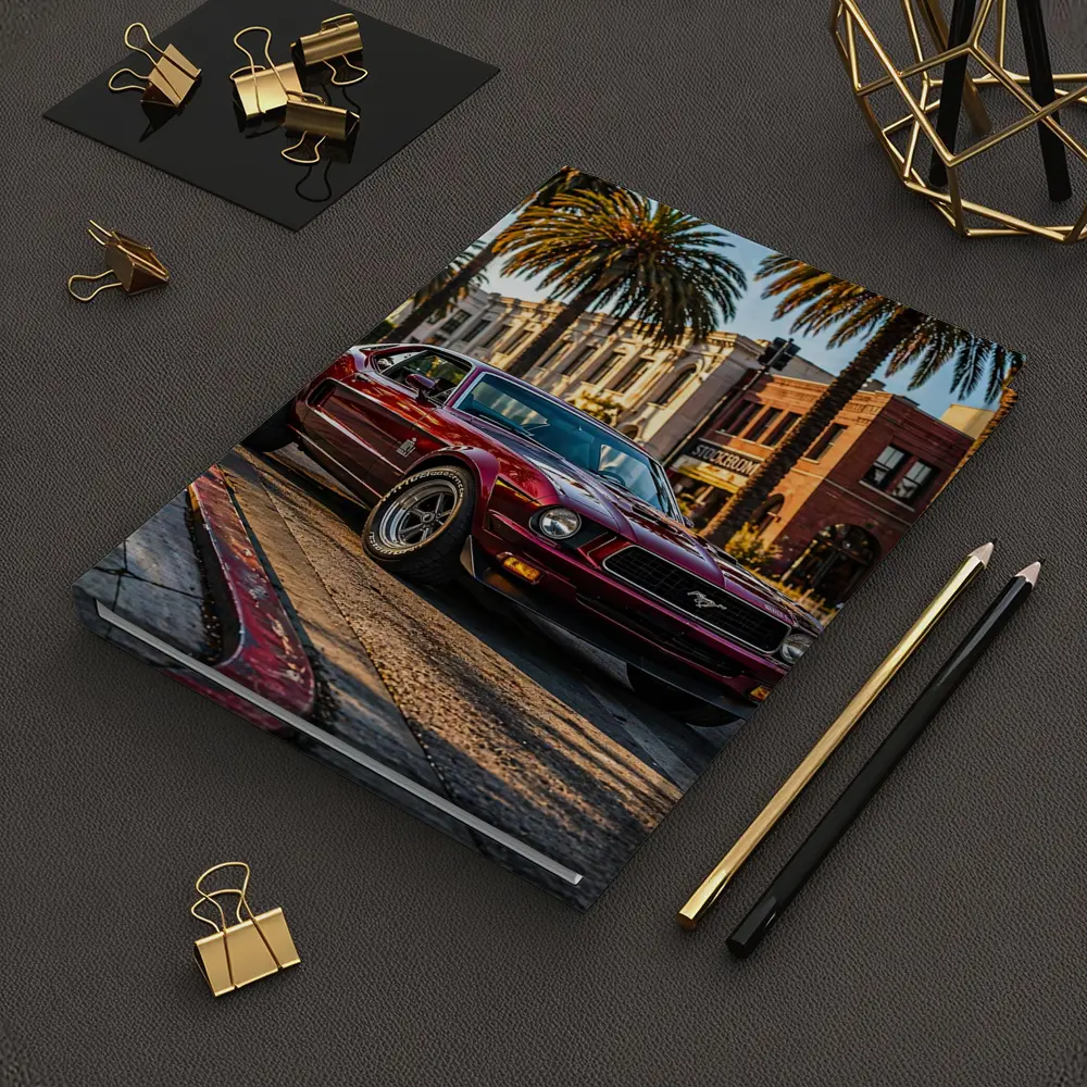 Ford Mustang Mach One Los Angeles Street – Notebooks
