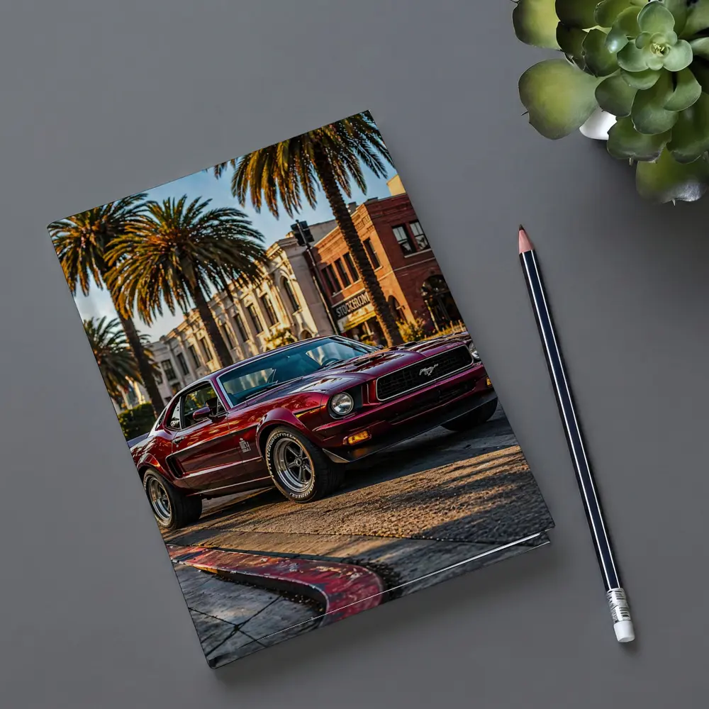 Ford Mustang Mach One Los Angeles Street – Notebooks