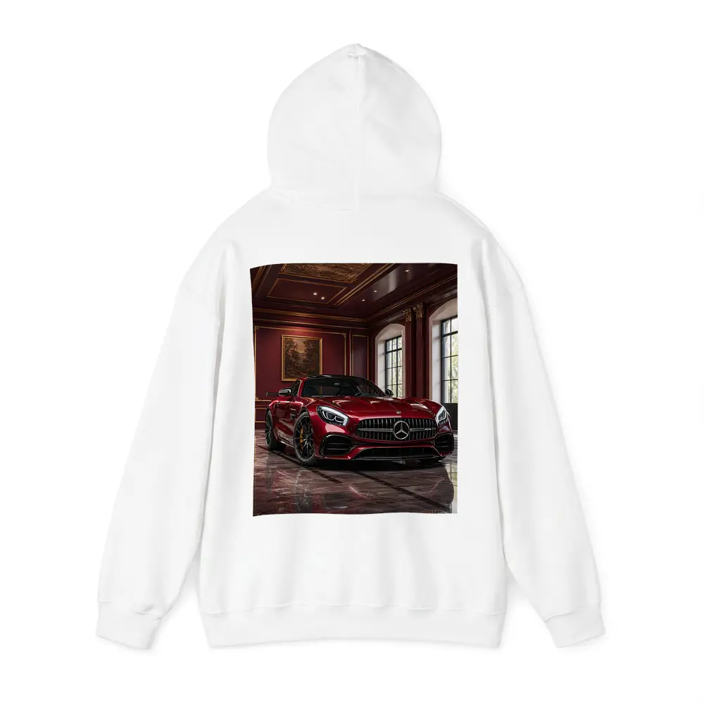 Mercedes AMG GT Red Luxury Mansion Interior – Hoodies