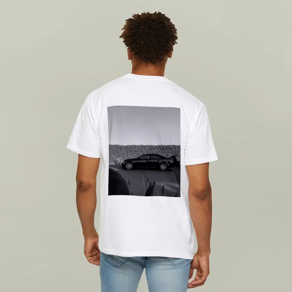 Cadillac CTS Black and White Side Profile – T-Shirts