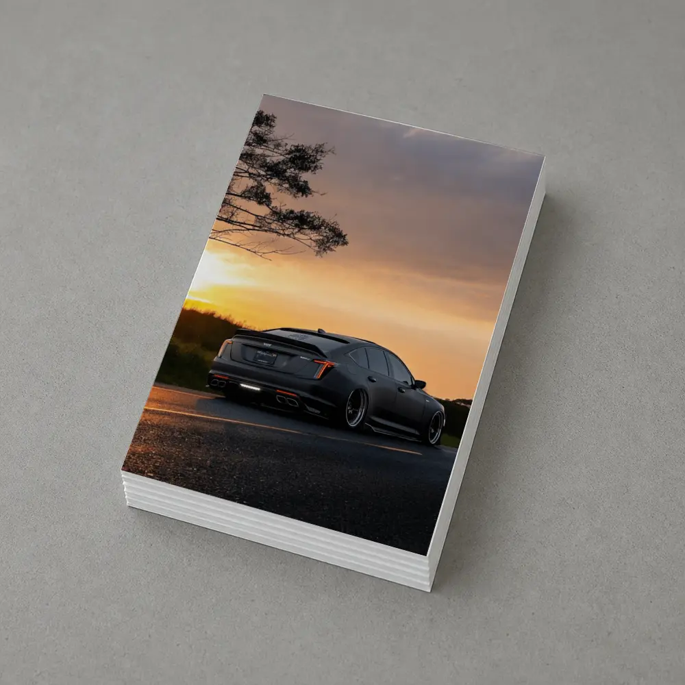 Cadillac CT5 Blacked Out Sunset Road – Postcards