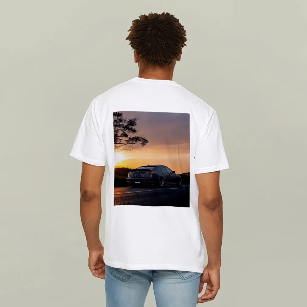 Cadillac CT5 Blacked Out Sunset Road – T-Shirts