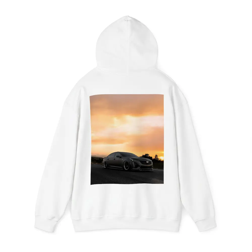 Cadillac CT5 Matte Black Sunset Road – Hoodies