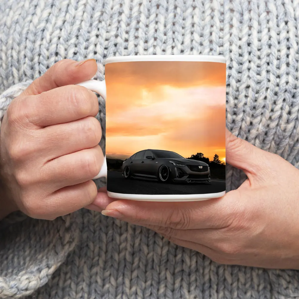 Cadillac CT5 Matte Black Sunset Road – Mugs