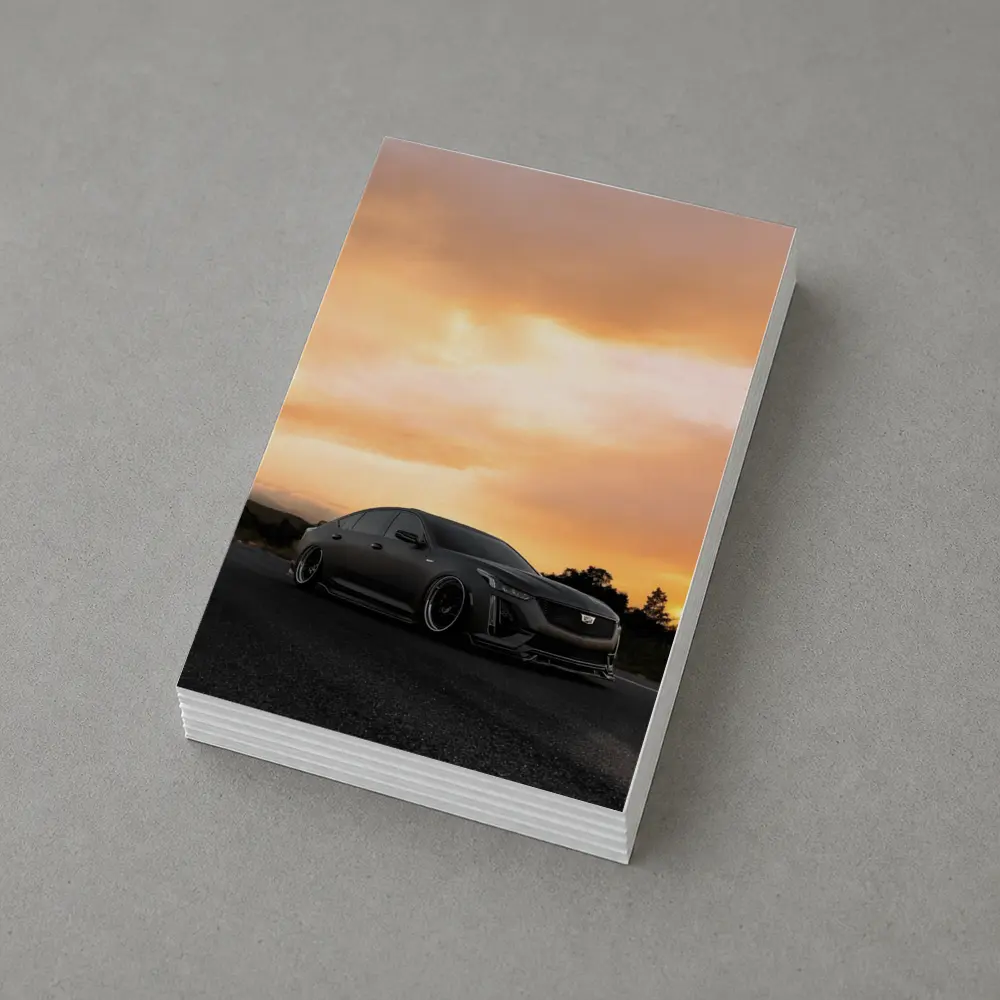 Cadillac CT5 Matte Black Sunset Road – Postcards