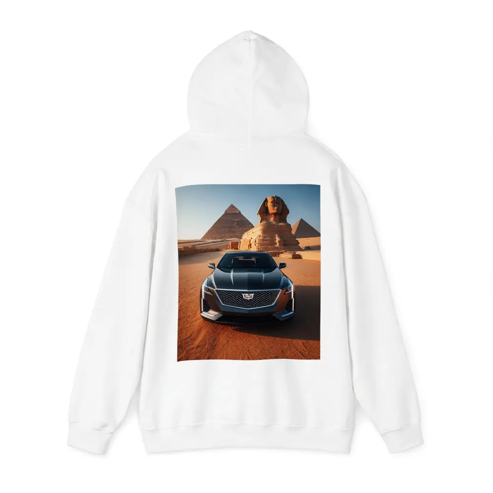 Cadillac CT6 Egypt Pyramids Sphinx Desert – Hoodies