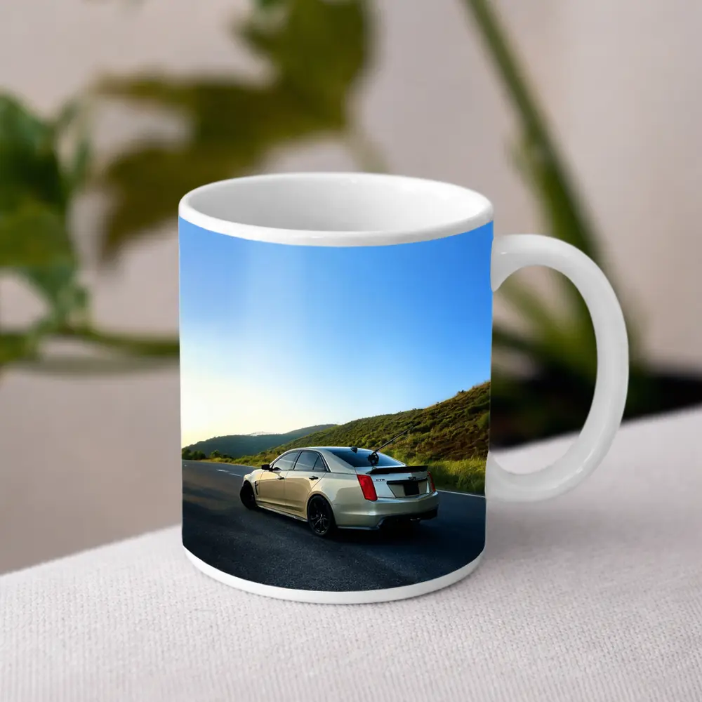 Cadillac CTS V On Mountain Highway – Mugs