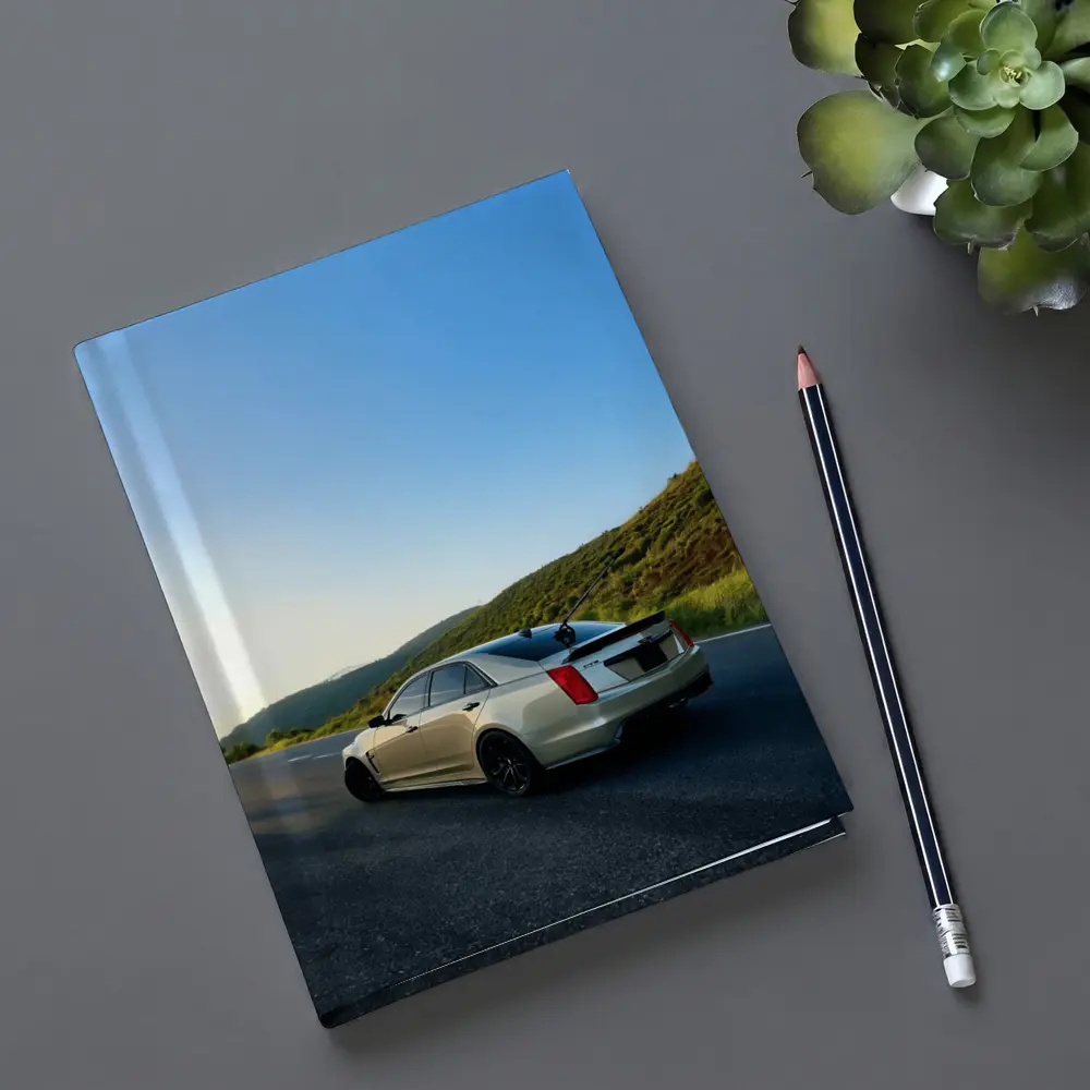 Cadillac CTS V On Mountain Highway – Notebooks