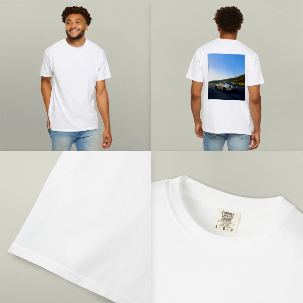 Cadillac CTS V On Mountain Highway – T-Shirts