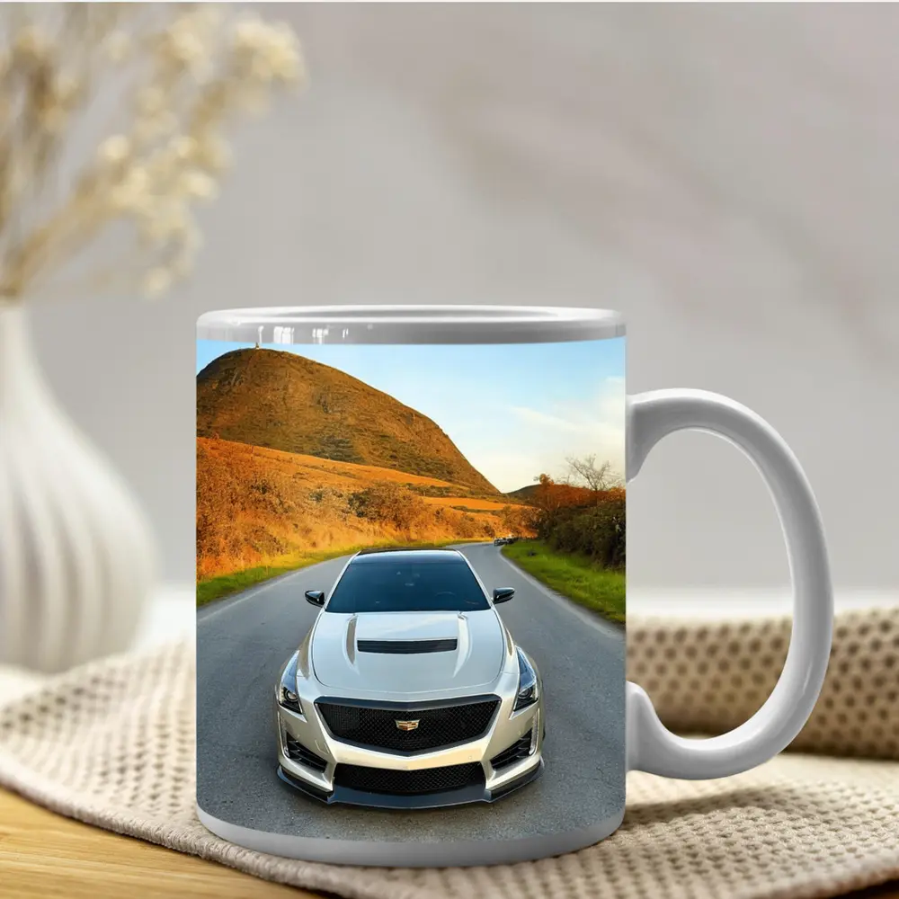 Cadillac CTS V On Mountain Road – Mugs