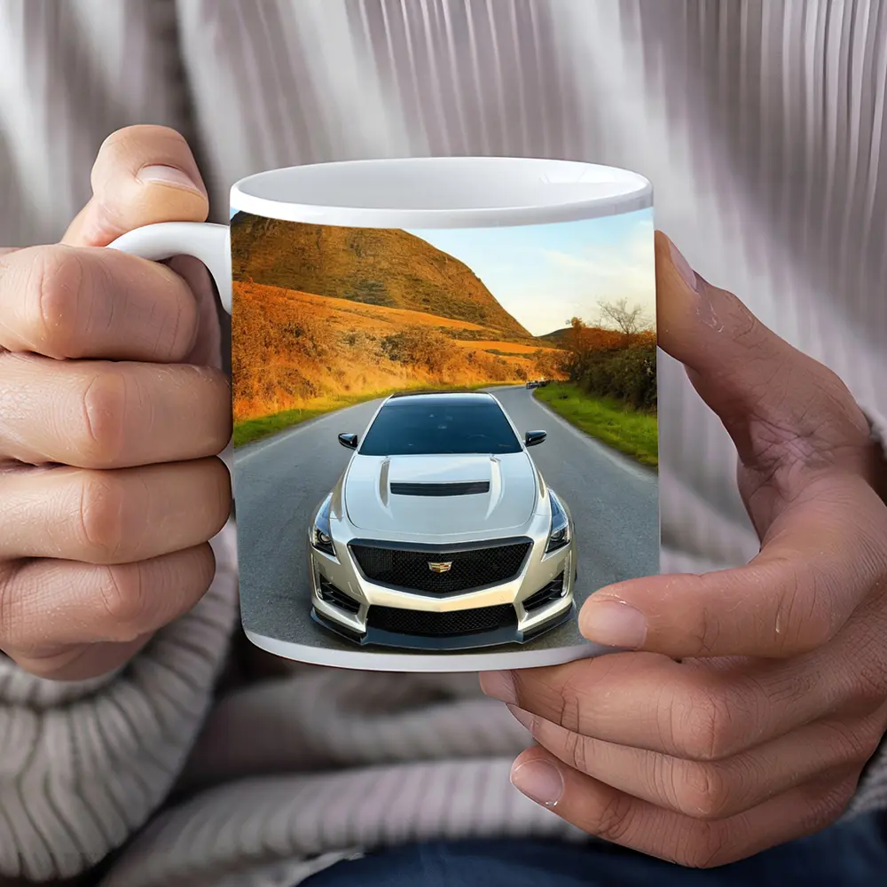 Cadillac CTS V On Mountain Road – Mugs