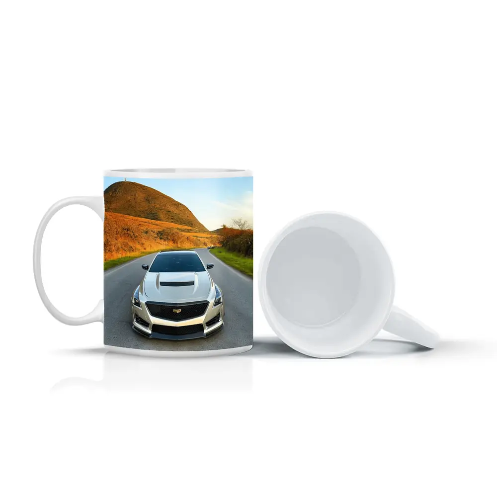 Cadillac CTS V On Mountain Road – Mugs