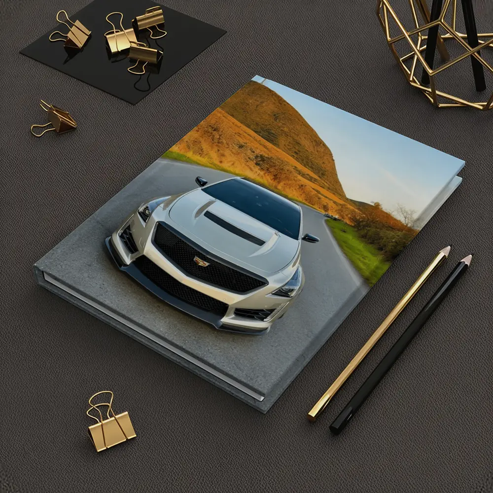 Cadillac CTS V On Mountain Road – Notebooks