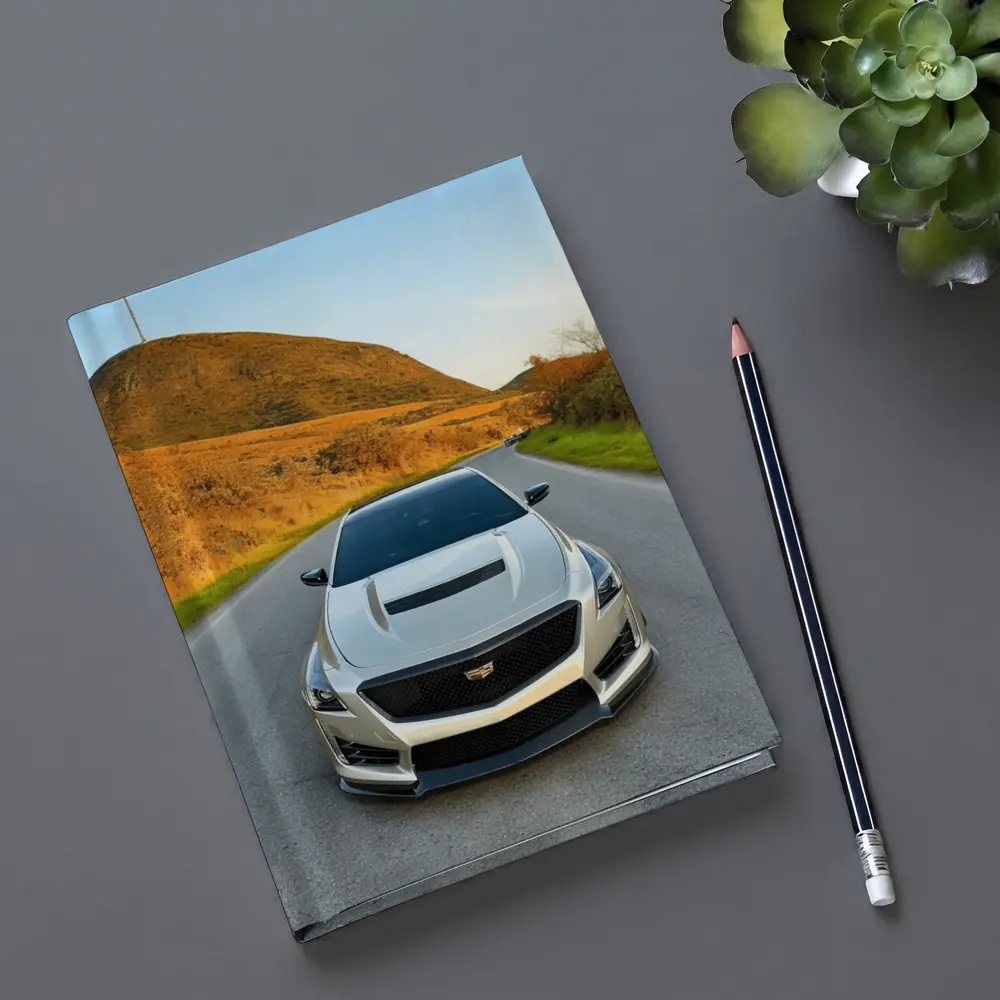 Cadillac CTS V On Mountain Road – Notebooks