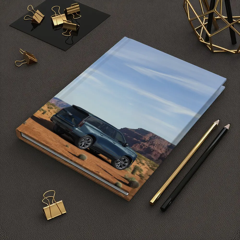 Cadillac Escalade Blue SUV Desert Canyon – Notebooks