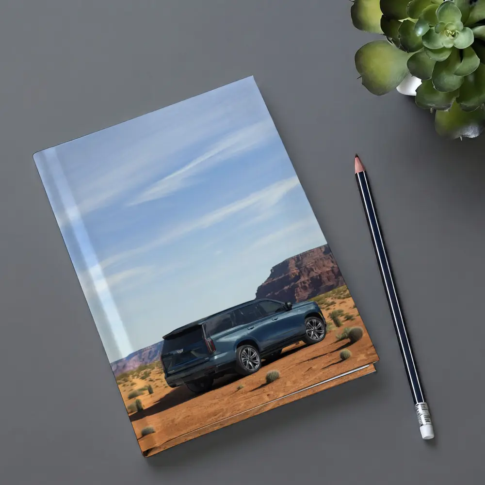 Cadillac Escalade Blue SUV Desert Canyon – Notebooks