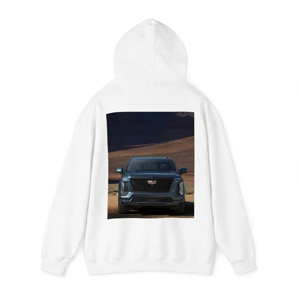 Cadillac Escalade SUV Desert Canyon Front View – Hoodies