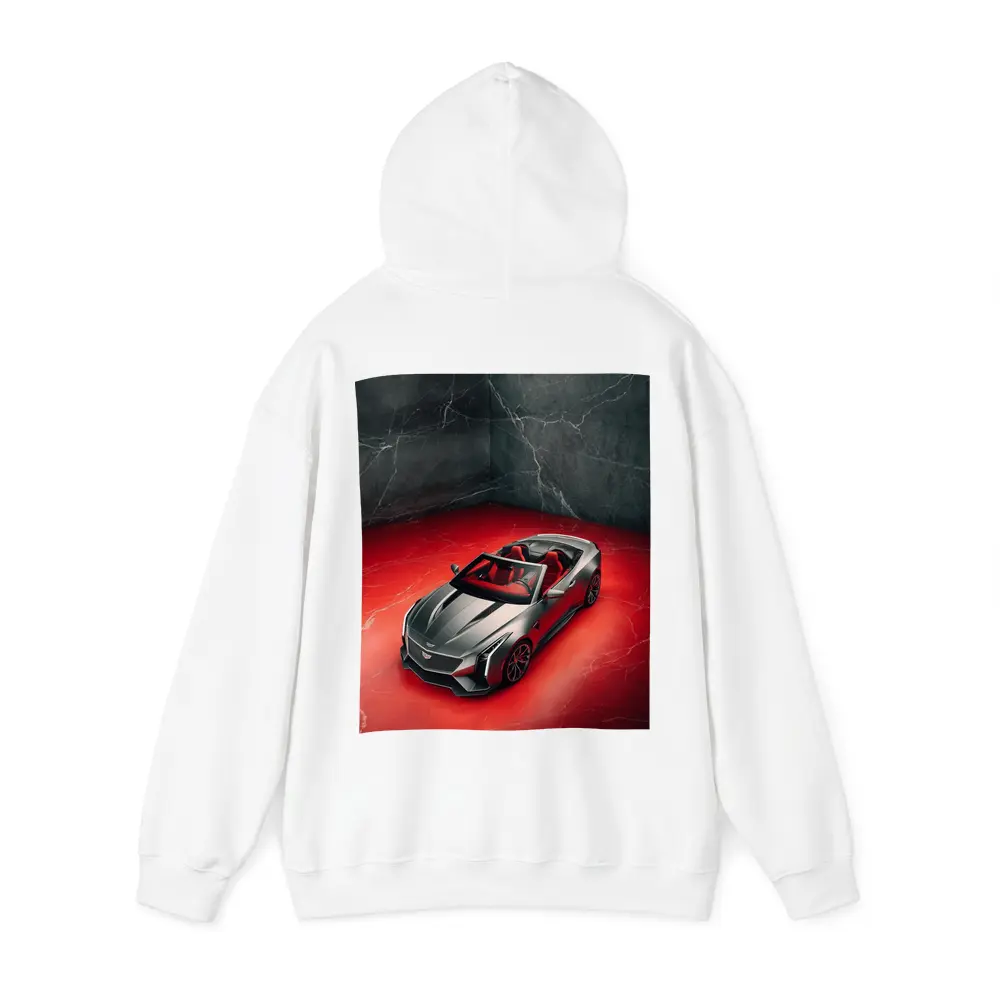 Cadillac XLR Roadster Red Marble Studio – Hoodies