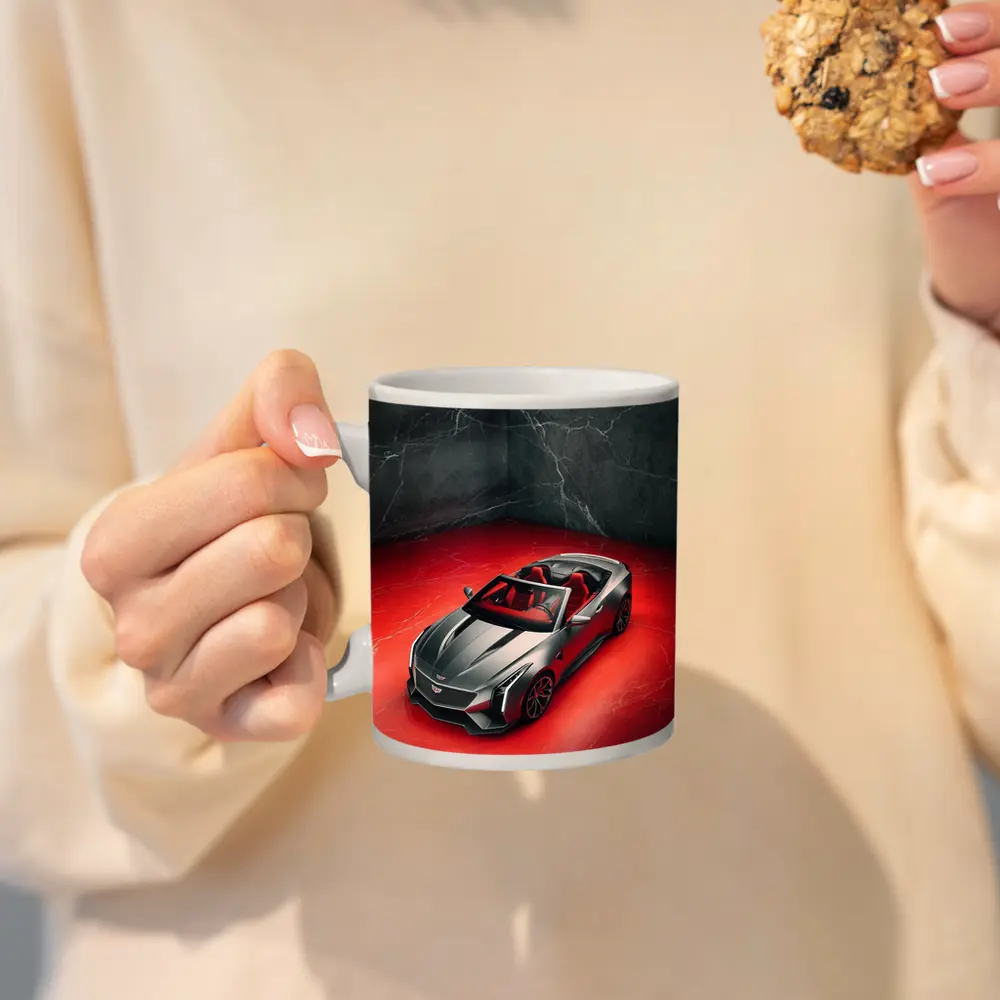 Cadillac XLR Roadster Red Marble Studio – Mugs