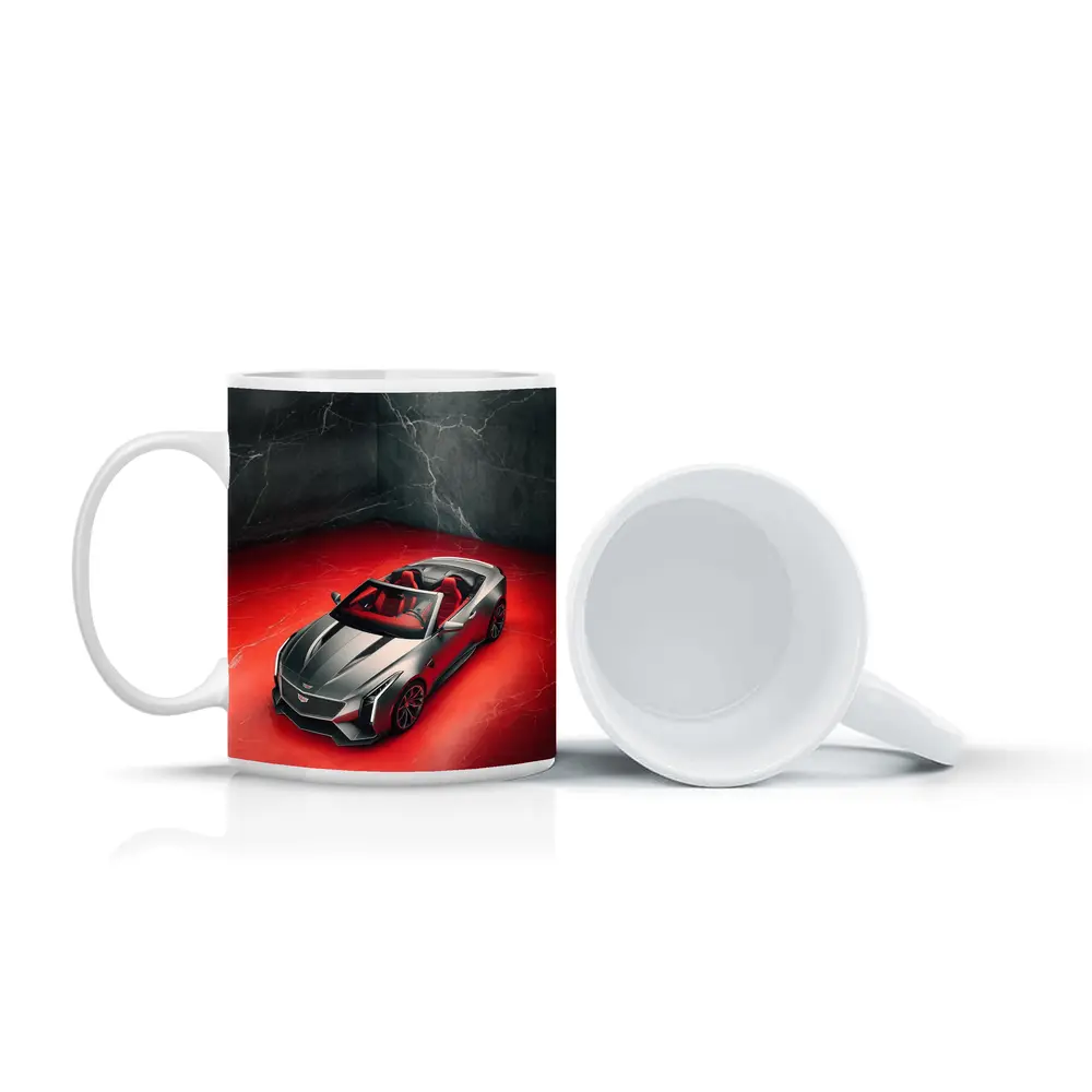 Cadillac XLR Roadster Red Marble Studio – Mugs