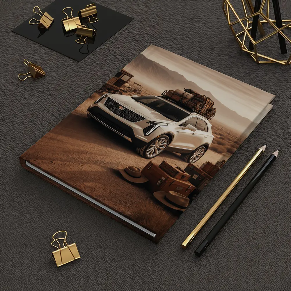 Cadillac XT4 SUV Desert Adventure Scene – Notebooks