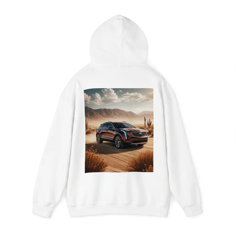 Cadillac XT4 SUV Desert Landscape Drive – Hoodies