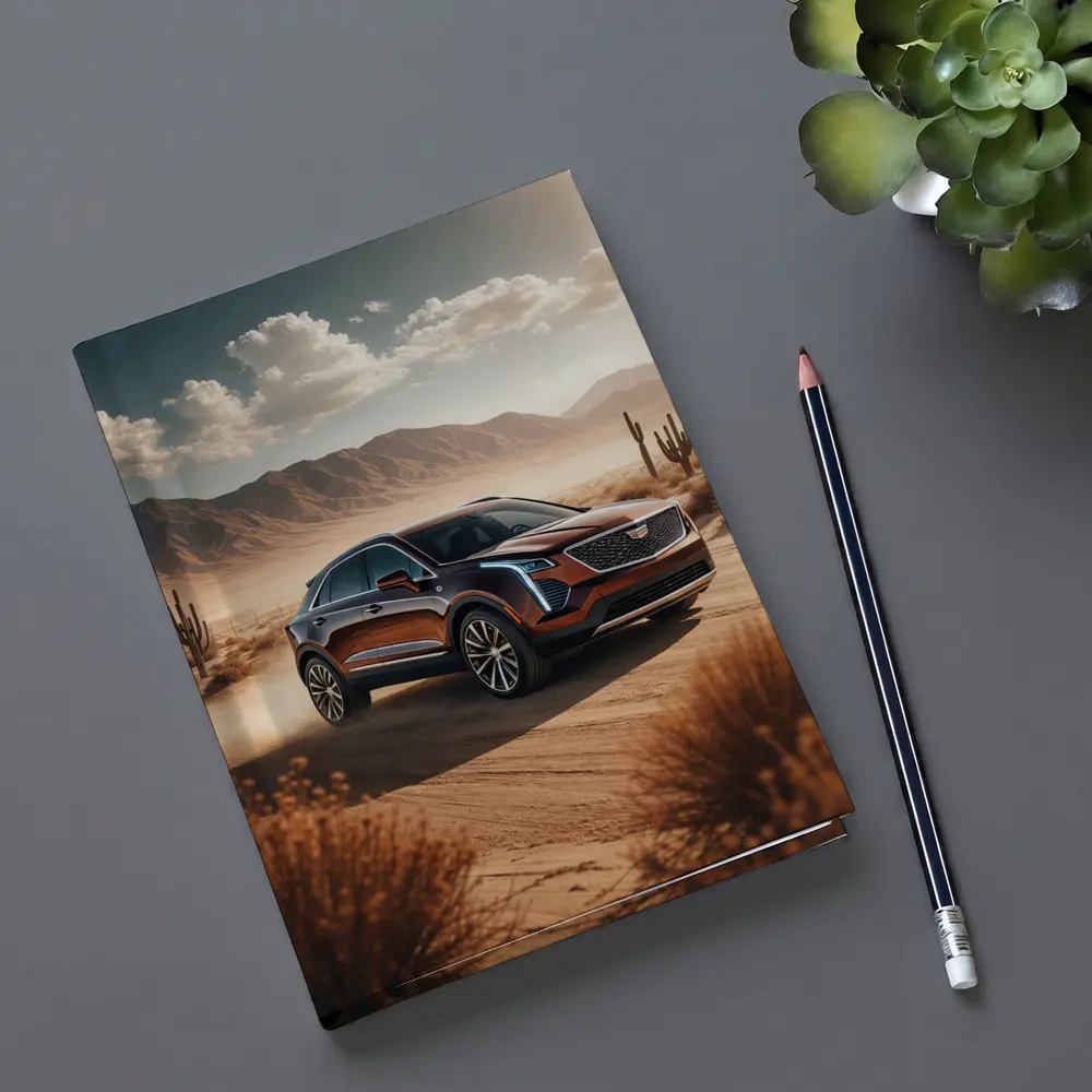 Cadillac XT4 SUV Desert Landscape Drive – Notebooks