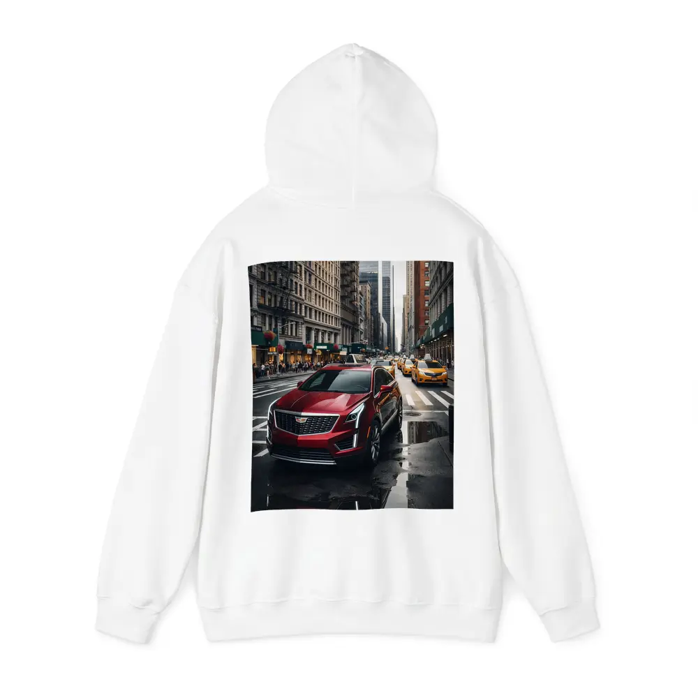 Cadillac XT5 Red SUV New York Street – Hoodies