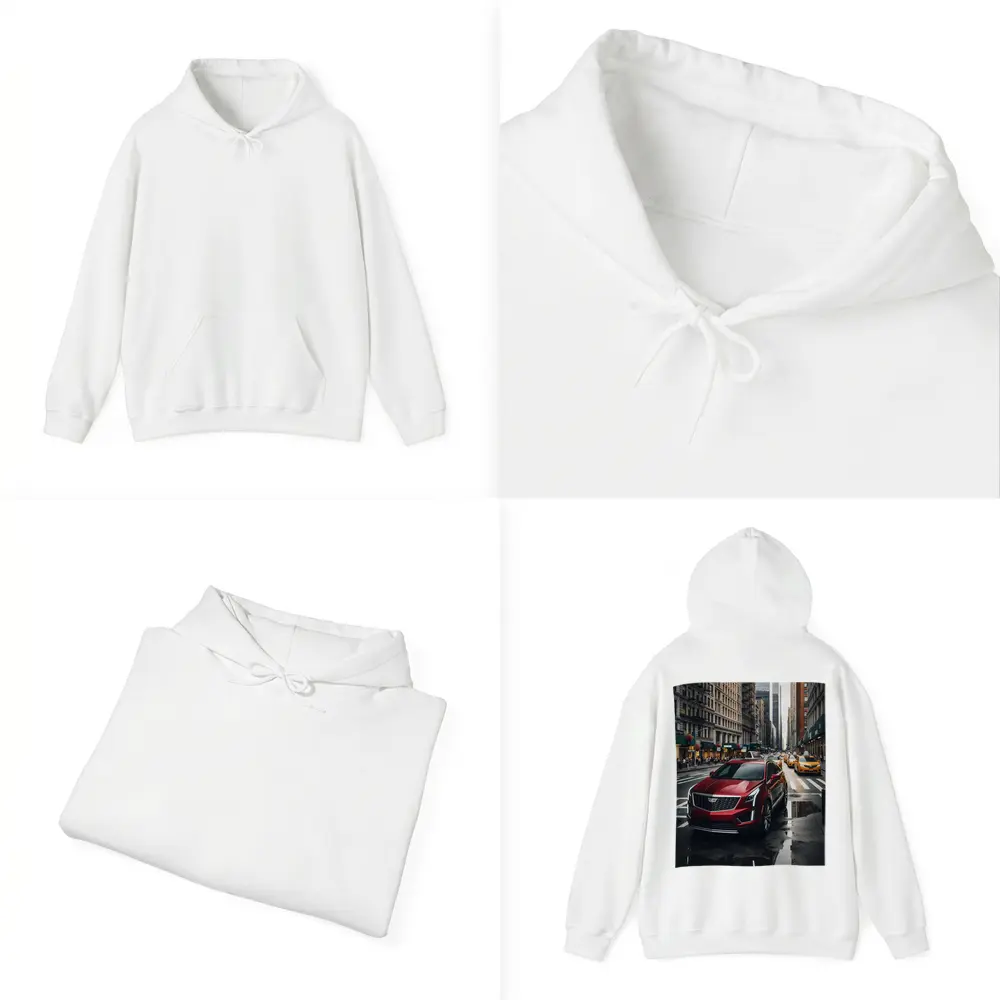 Cadillac XT5 Red SUV New York Street – Hoodies