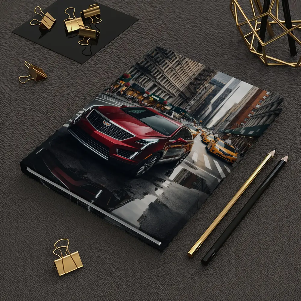 Cadillac XT5 Red SUV New York Street – Notebooks
