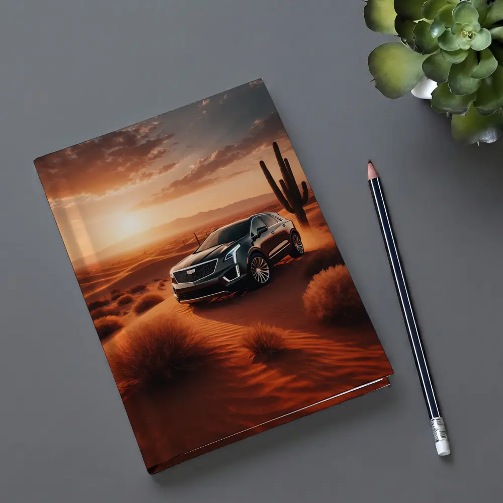 Cadillac XT5 Black SUV Desert Sunset – Notebooks