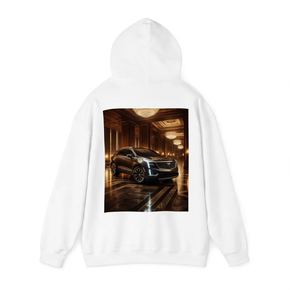 Cadillac XT5 Inside Luxury Hotel Lobby – Hoodies